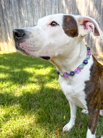 PURPLE HAZE BEADED COLLAR