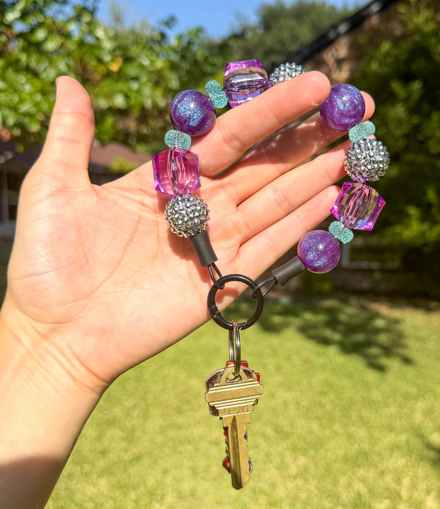 PURPLE HAZE BAUBLE WRISTLET