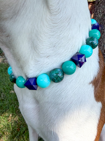 AQUA NOVA BEADED COLLAR