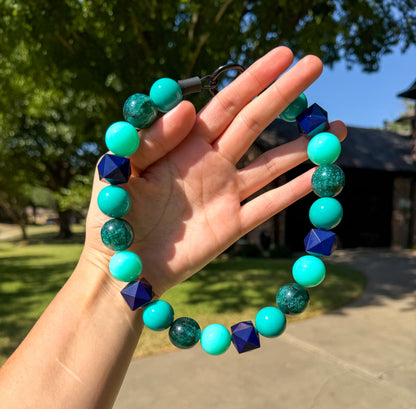 AQUA NOVA BEADED COLLAR