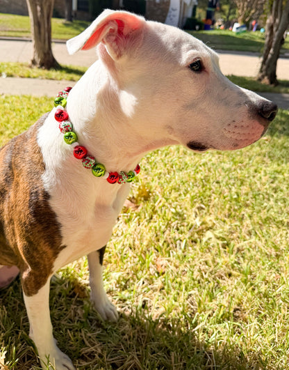 BAUBLE FRENZY BEADED COLLAR