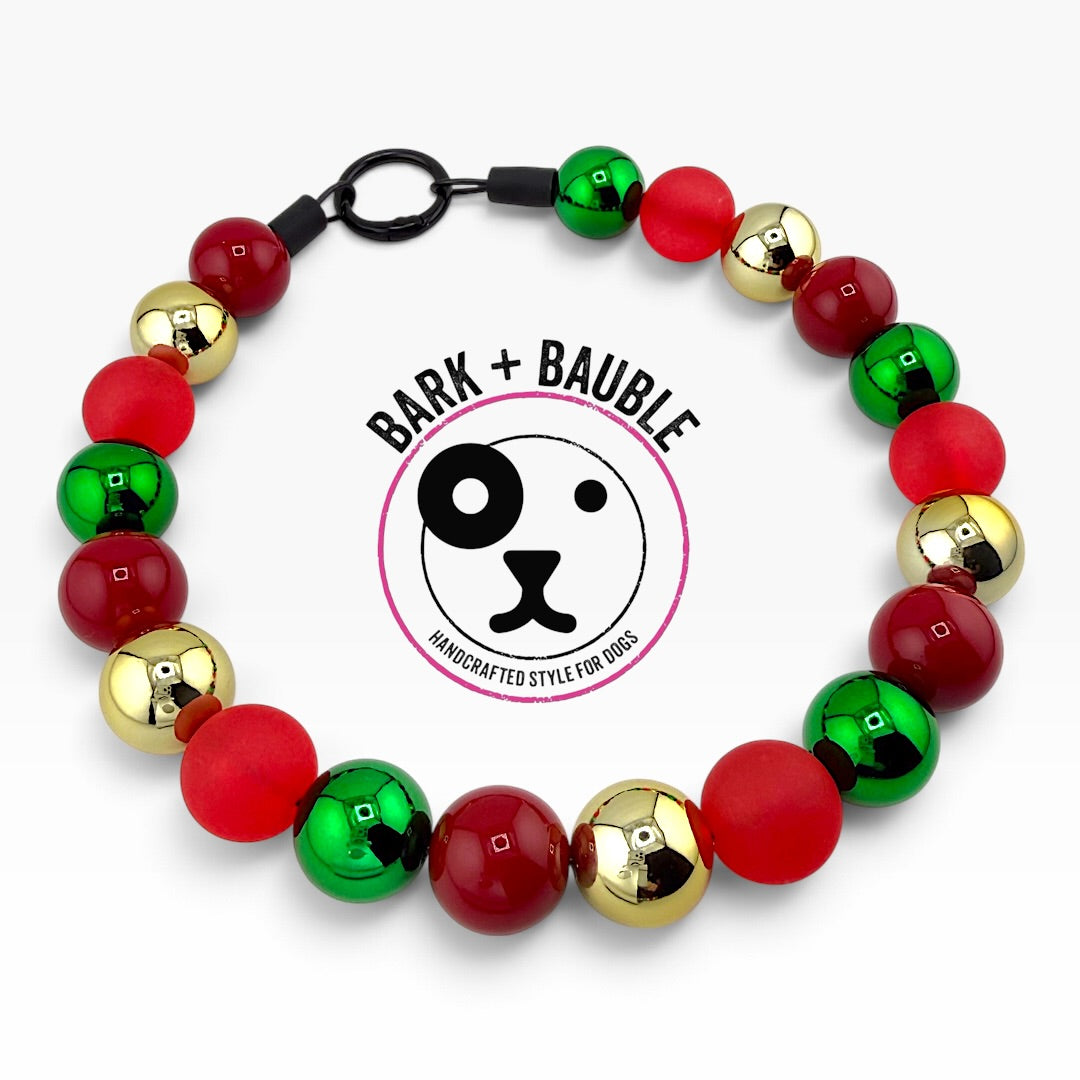 CHRISTMAS CLASSIC BEADED COLLAR