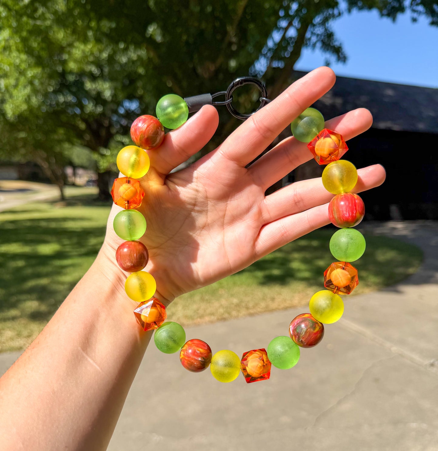 SOLAR FLARE BEADED COLLAR