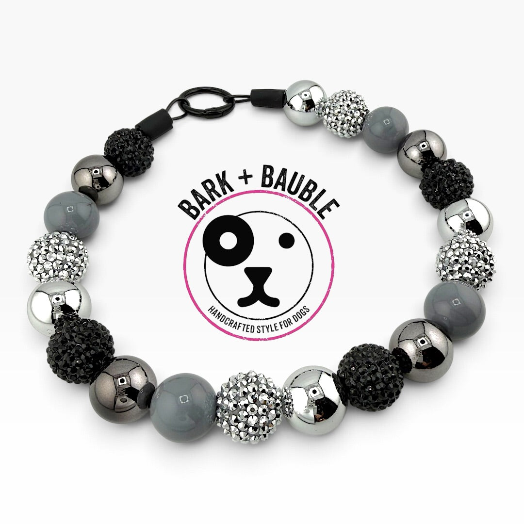 COAL SOCIETY BEADED COLLAR