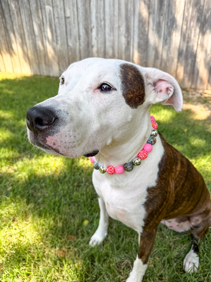 STELLAR ROSE BEADED COLLAR