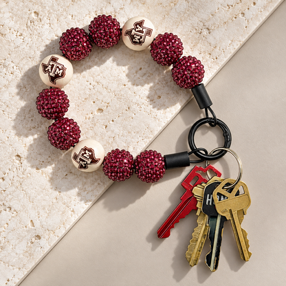 BAUBLE WRISTLET - TEXAS A&M INSPIRED