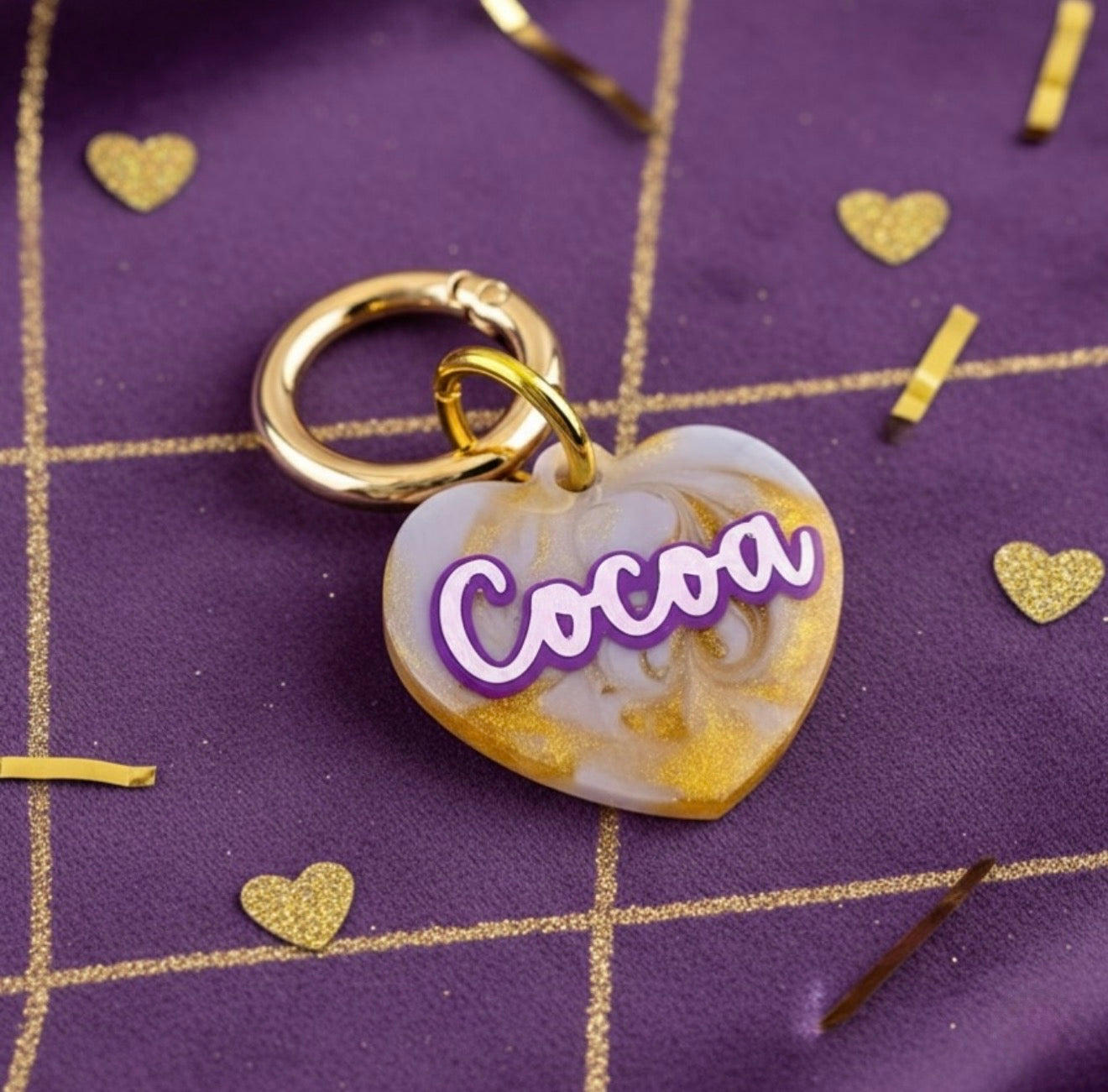 SWIRL DOG TAG