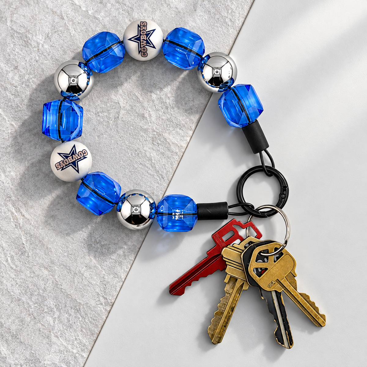 BAUBLE WRISTLET - DALLAS COWBOYS INSPIRED
