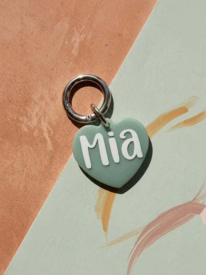SOLID COLOR DOG TAG