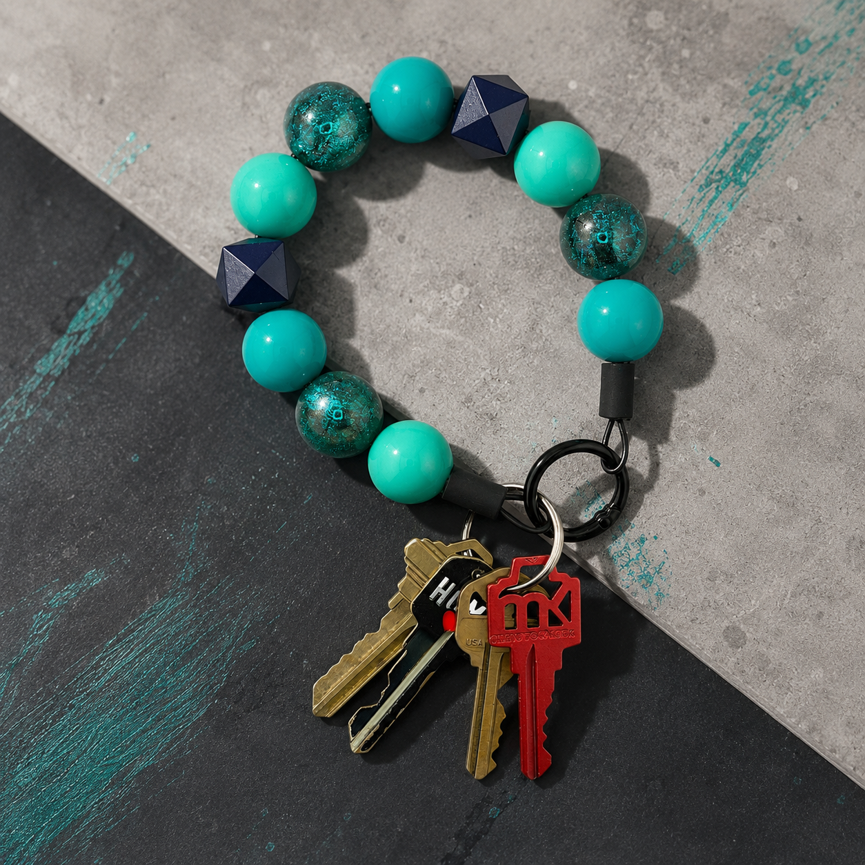 AQUA NOVA BAUBLE WRISTLET