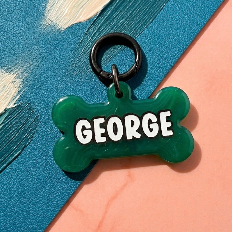 SOLID COLOR DOG TAG