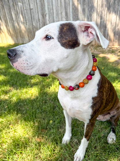 MARS RISING BEADED COLLAR