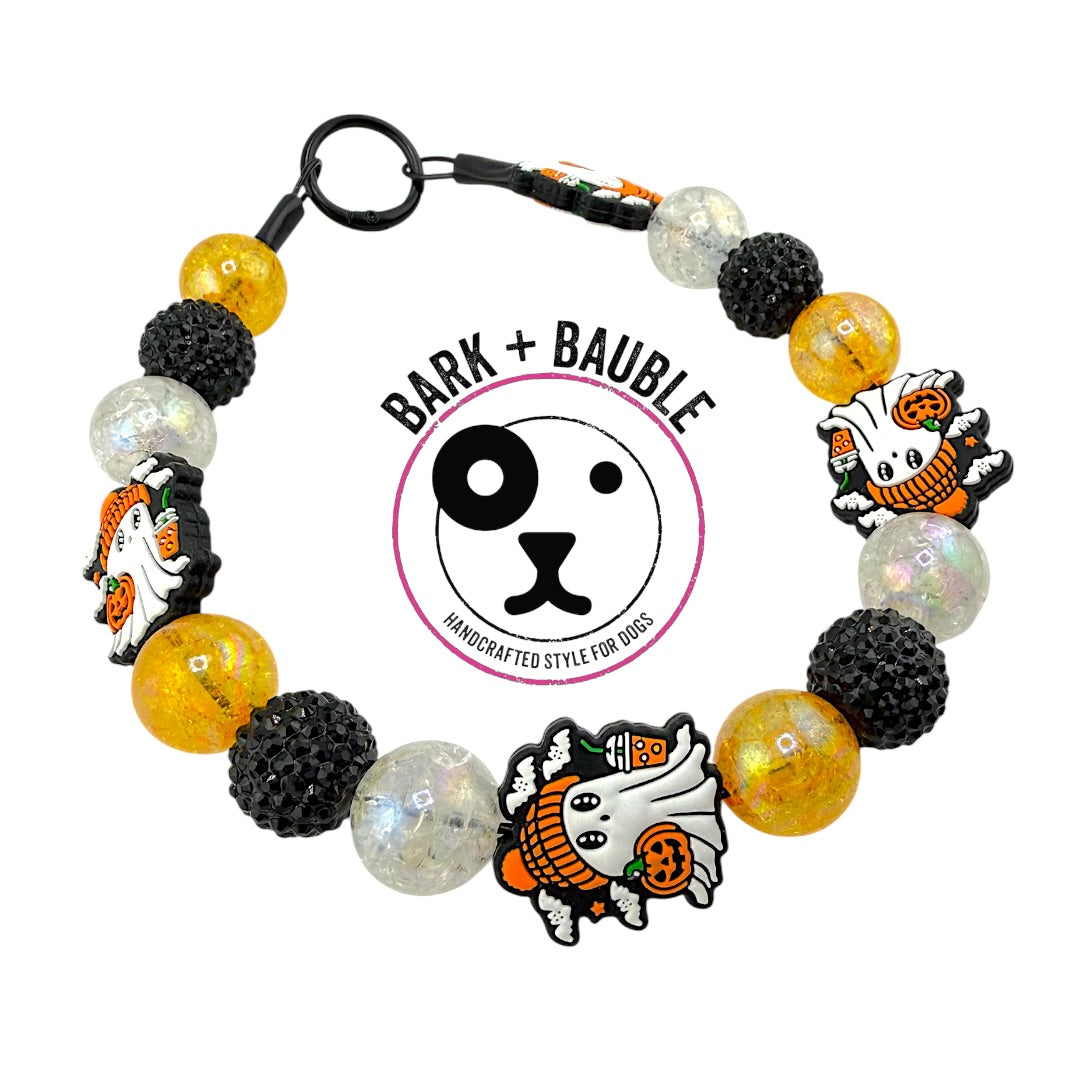 BOO & BREW BEADED COLLAR