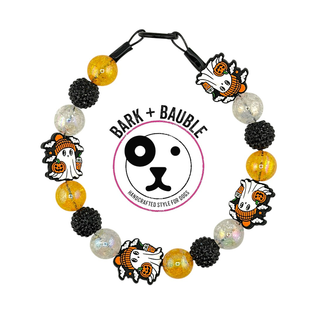 BOO & BREW BEADED COLLAR