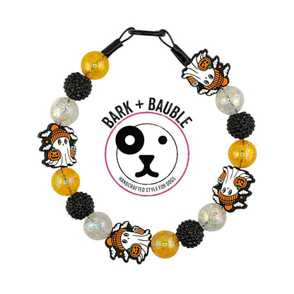 BOO & BREW BEADED COLLAR