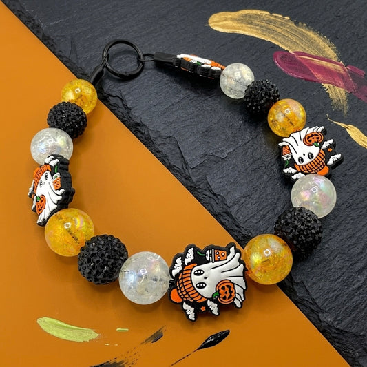 BOO & BREW BEADED COLLAR