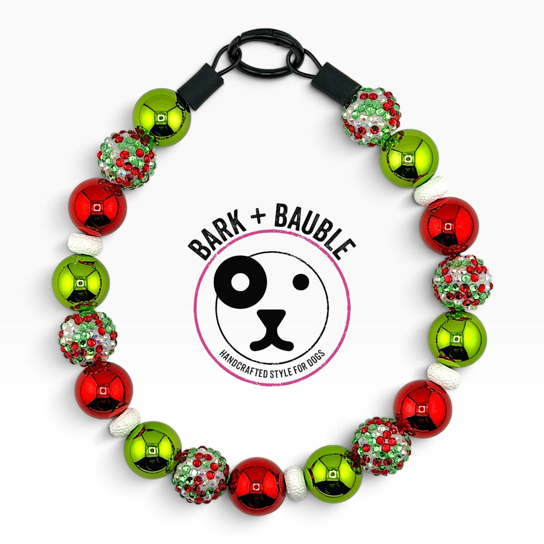 BAUBLE FRENZY BEADED COLLAR