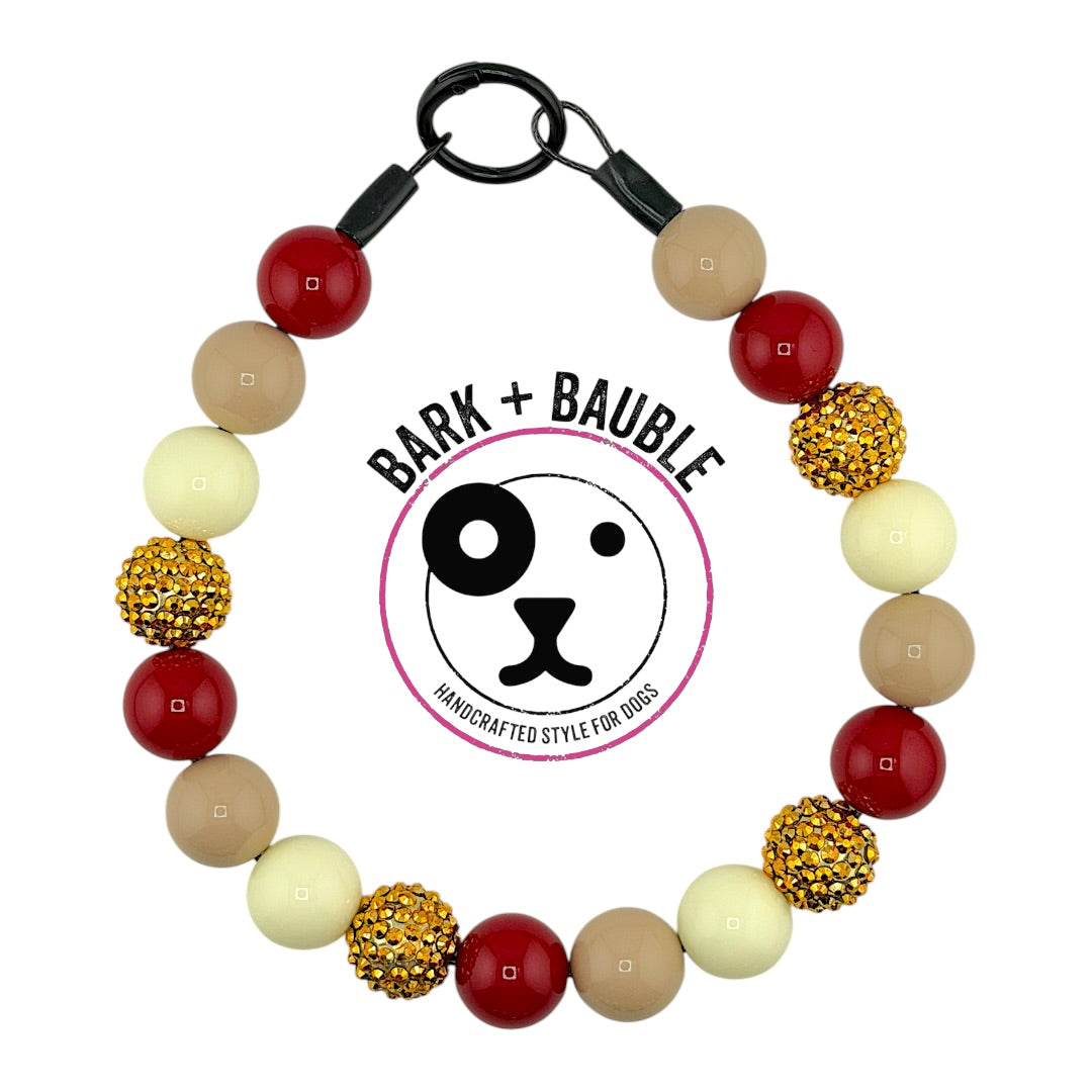 CINNAMON GLOW BEADED COLLAR