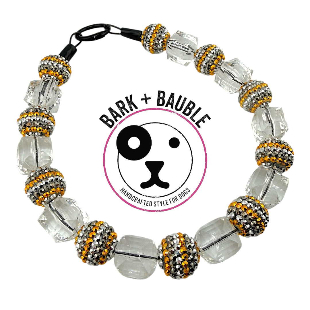 CRYSTAL DROP BEADED COLLAR