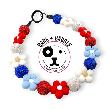 DAISY AMERICANA BEADED COLLAR
