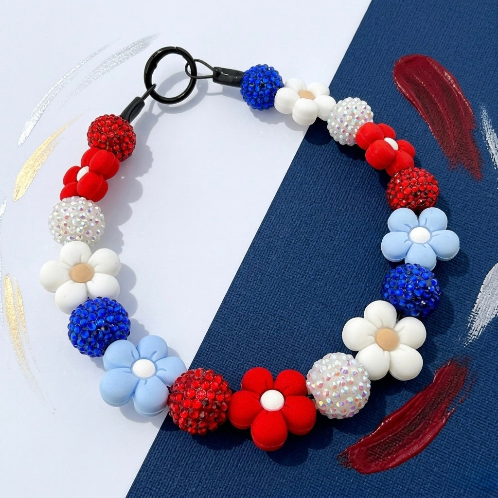 DAISY AMERICANA BEADED COLLAR
