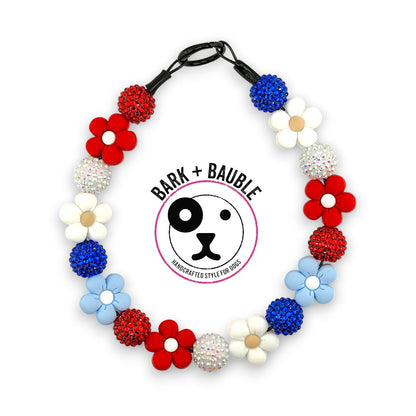 DAISY AMERICANA BEADED COLLAR