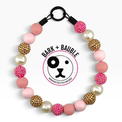 HOLIDAY BLUSH BEADED COLLAR
