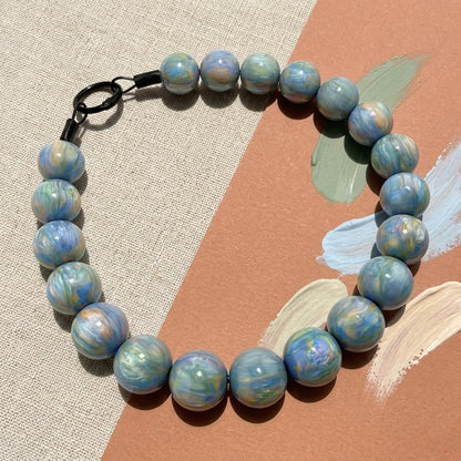 THE EARTH EDIT BEADED COLLAR