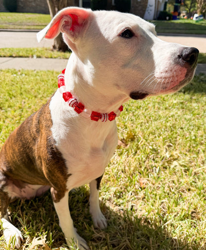 PEPPERMINT COUTURE BEADED COLLAR