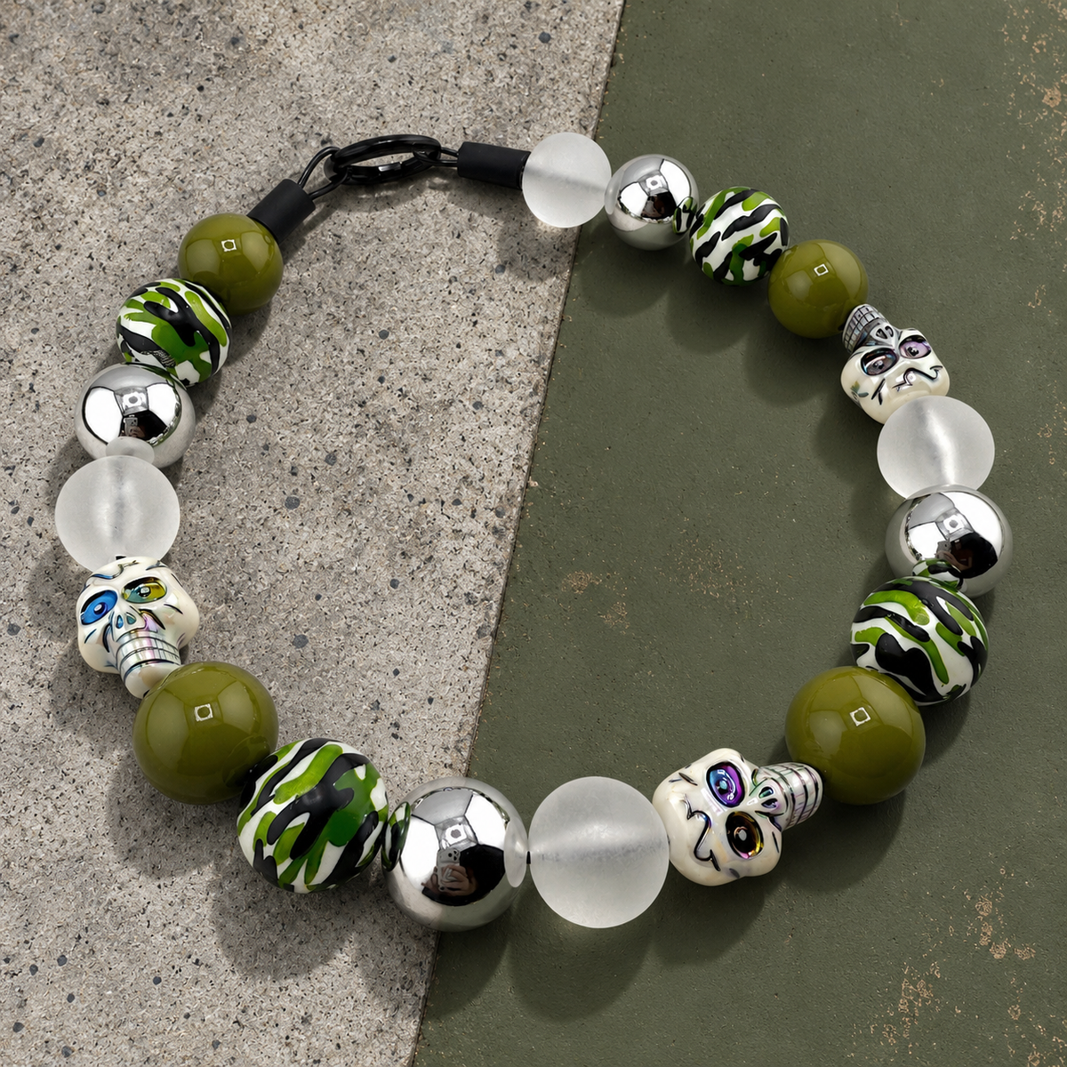 GRAVE BEHAVIOR BEADED COLLAR