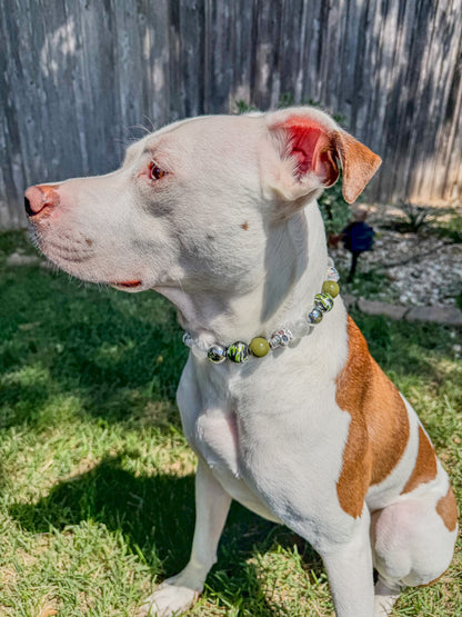 GRAVE BEHAVIOR BEADED COLLAR