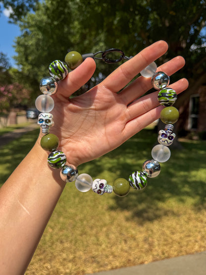 GRAVE BEHAVIOR BEADED COLLAR
