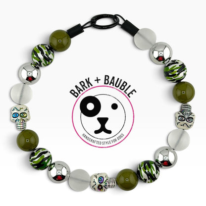 GRAVE BEHAVIOR BEADED COLLAR