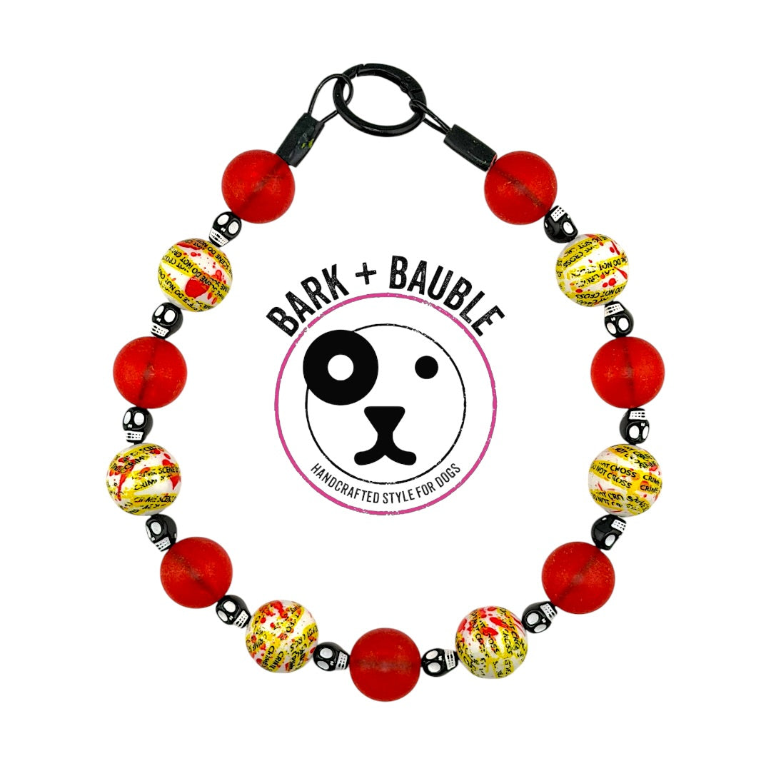 HAUNTED HAZARD BEADED COLLAR