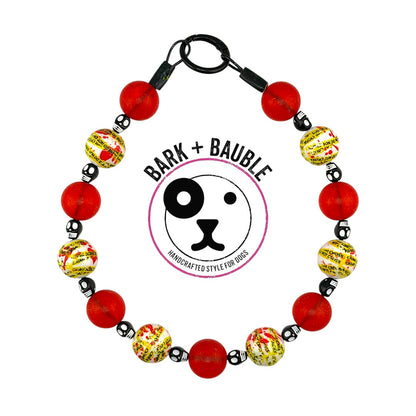 HAUNTED HAZARD BEADED COLLAR