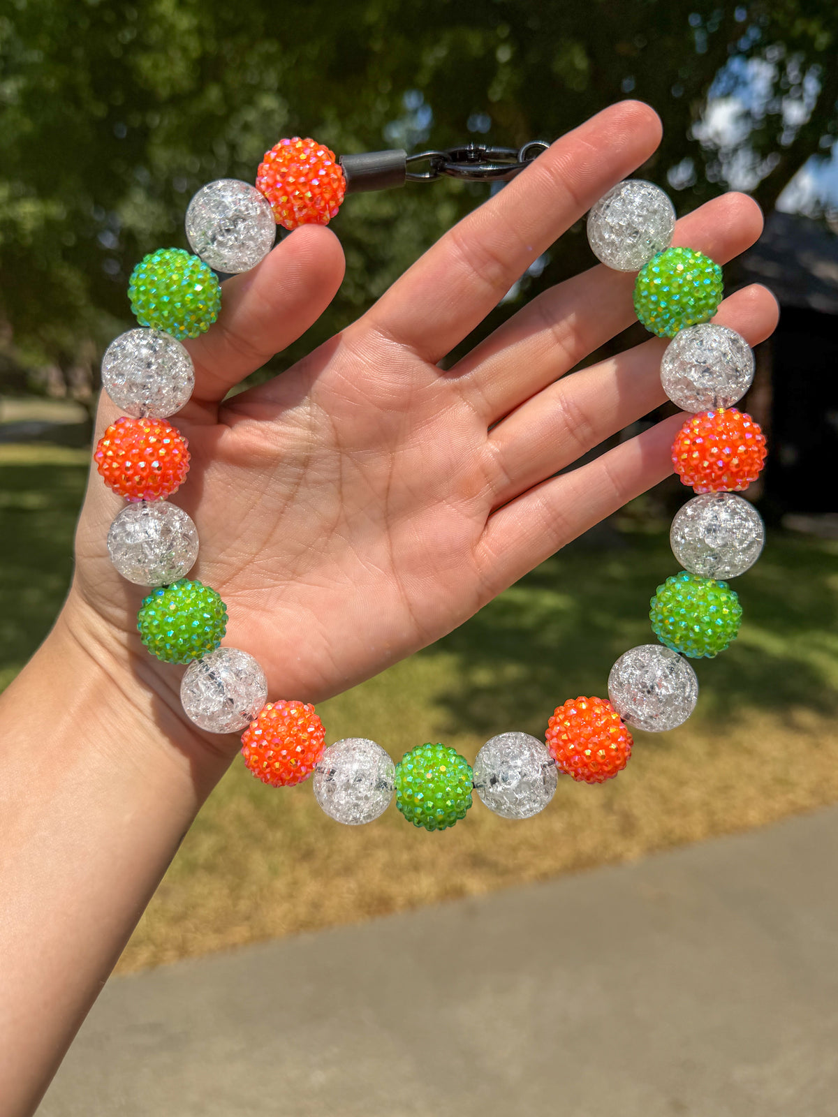 HAZARD HAUTE BEADED COLLAR