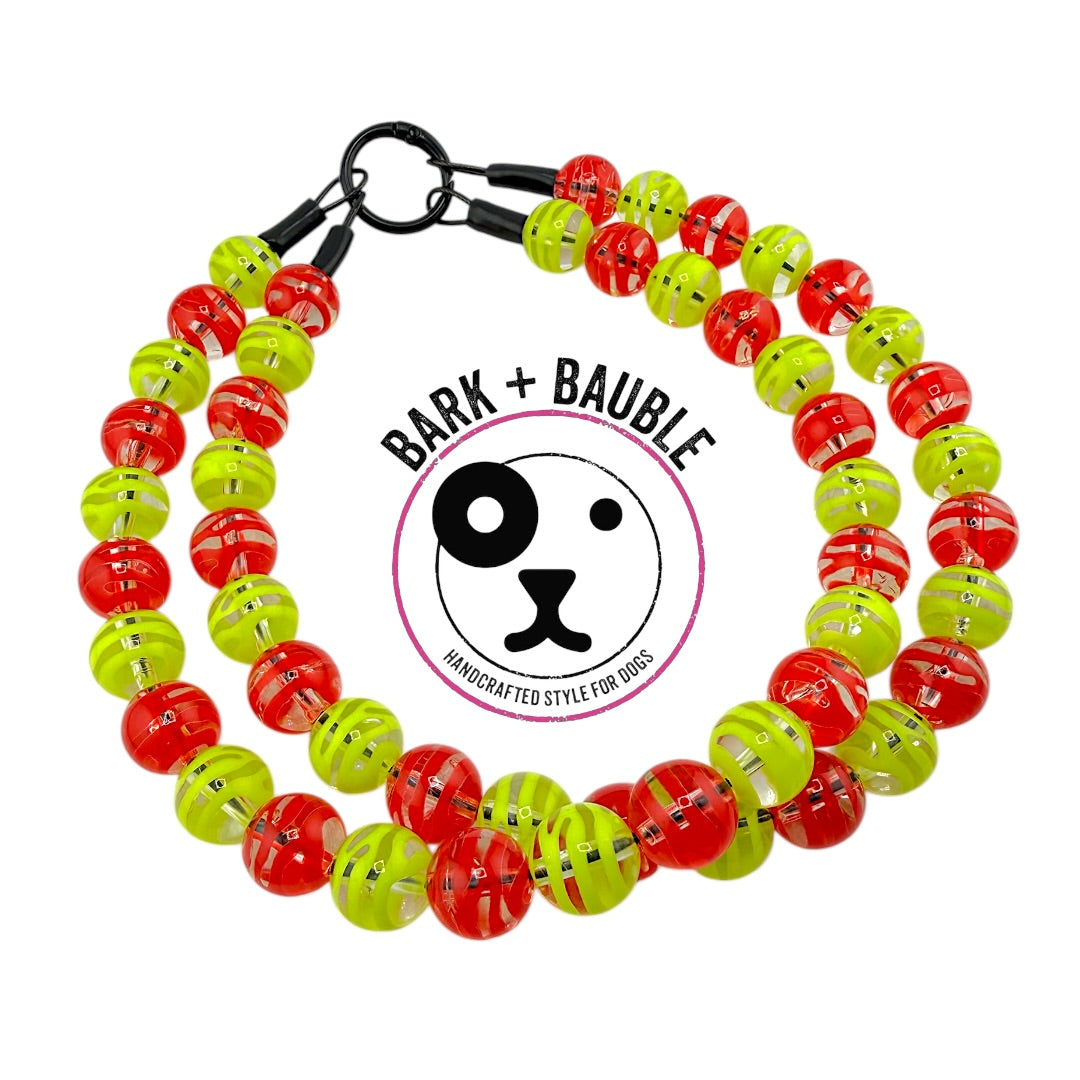 HOLIDAY TWIST BEADED COLLAR