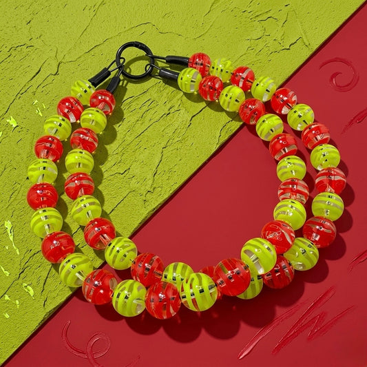 HOLIDAY TWIST BEADED COLLAR