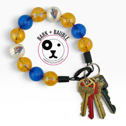 BAUBLE WRISTLET - OKC THUNDER INSPIRED