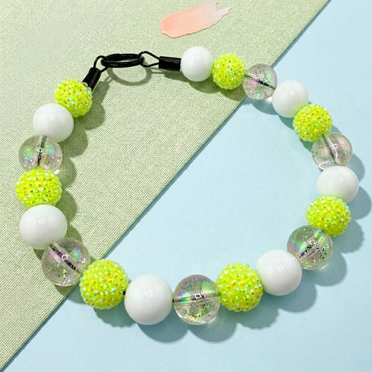 LEMON DROP BEADED COLLAR