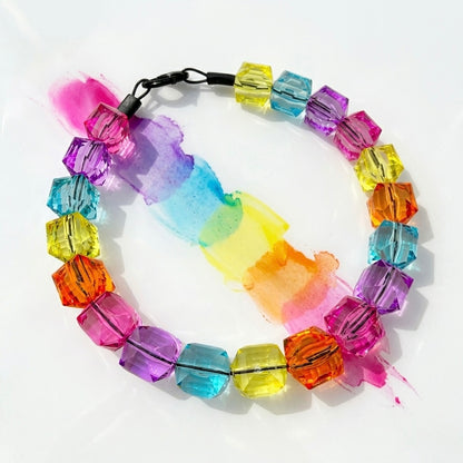 LOVE IN COLOR BEADED COLLAR