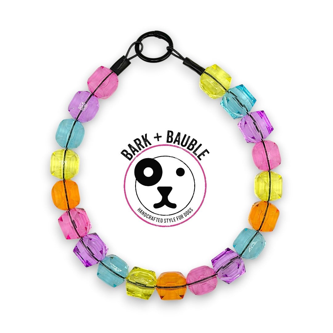 LOVE IN COLOR BEADED COLLAR