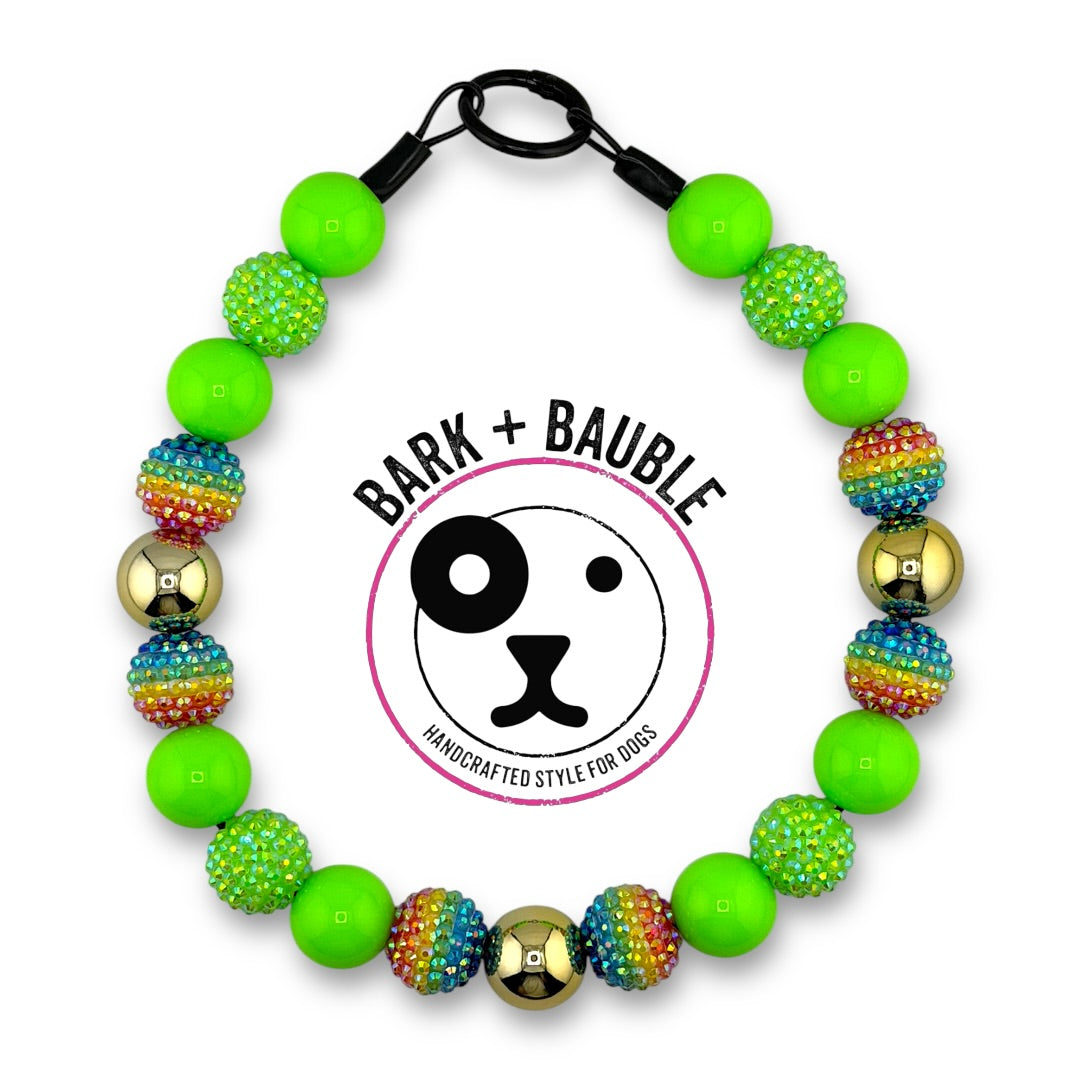 LUCKY CLOVER BEADED COLLAR