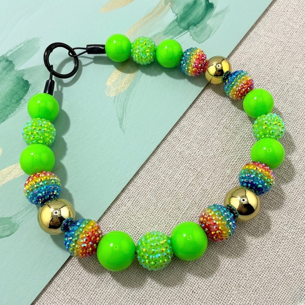 LUCKY CLOVER BEADED COLLAR