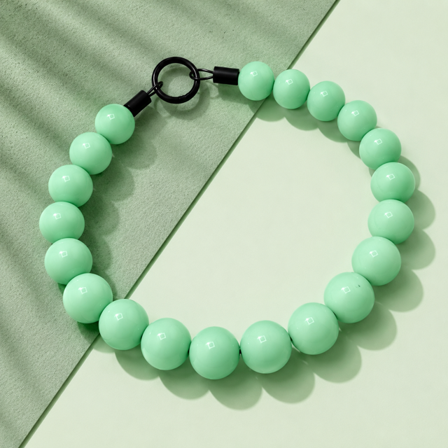 MINT BEADED COLLAR