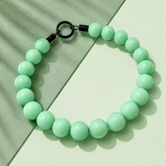 MINT BEADED COLLAR