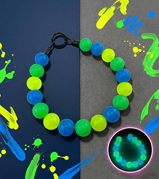 NEON AFTER DARK BEADED COLLAR