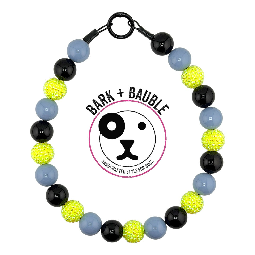 NEON ZOOMIE BEADED COLLAR