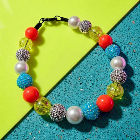 PEARL POP BEADED COLLAR