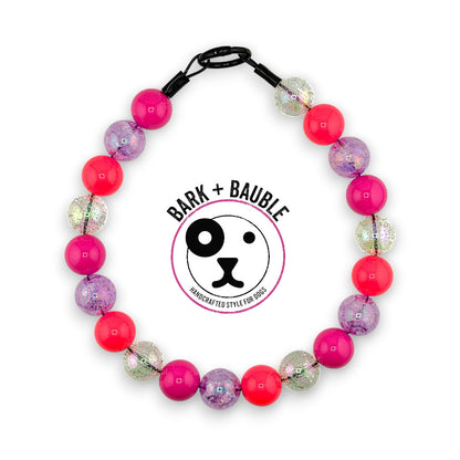 PINK VOLTAGE BEADED COLLAR